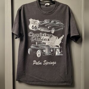 Adult M  Cruising Oldies Palm Springs T-Shirt